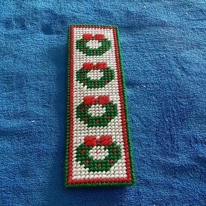 ❤️Christmas wreath bookmark